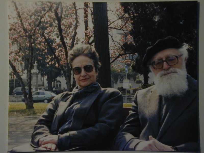 Weinreb mit Marian von Castelberg, Stifterin und Gründer der Friedrich Weinreb Stiftung
